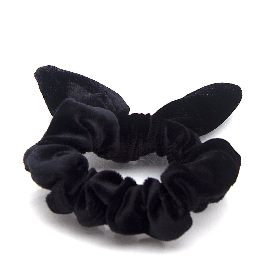 IMG_6359-1.jpg Κοκαλάκι μαλλιών velvet - Μαύρο KM0201 - Image 1