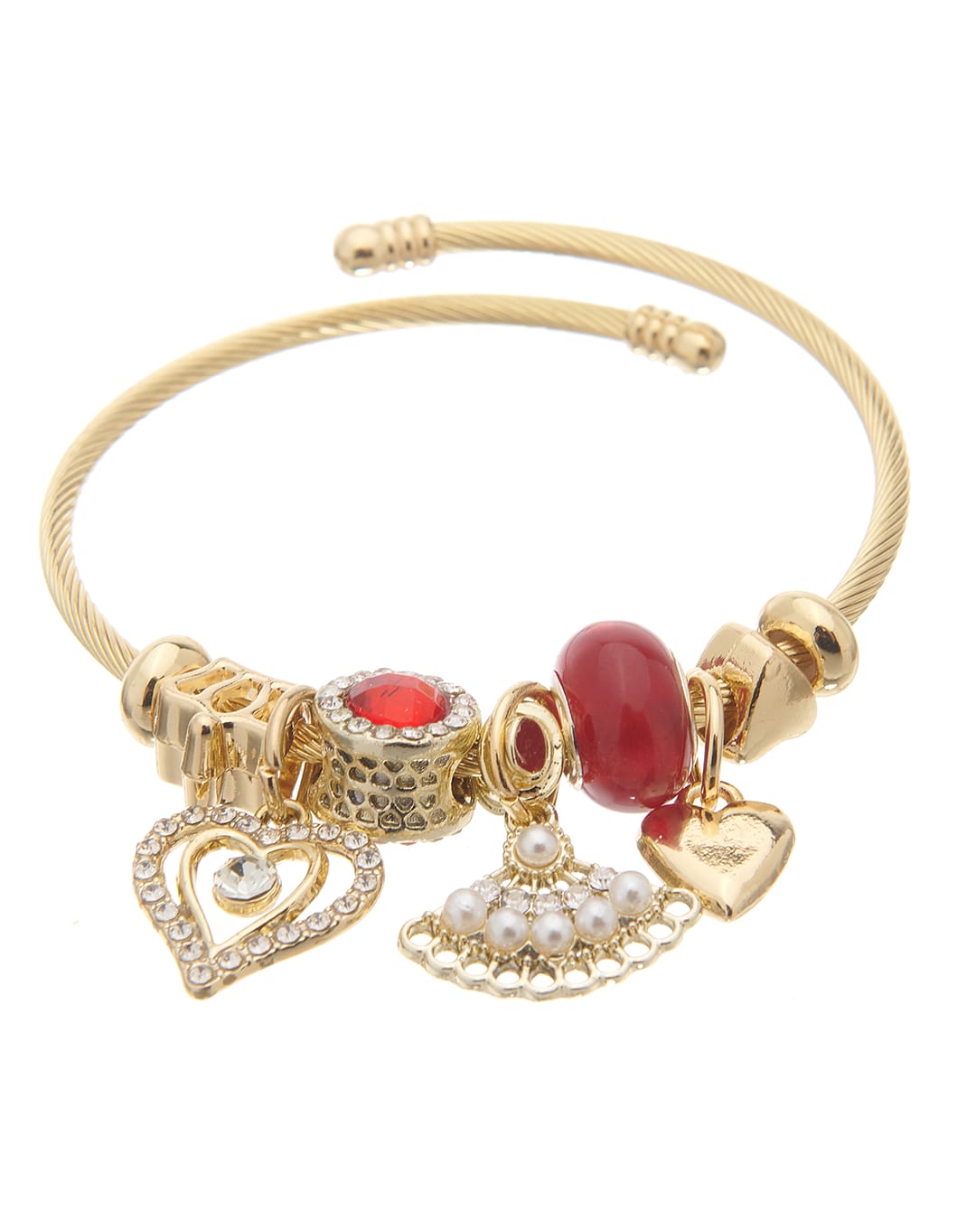 AA-5301-7 Βραχιόλι με καρδιές AA-5301-7 - Image 1